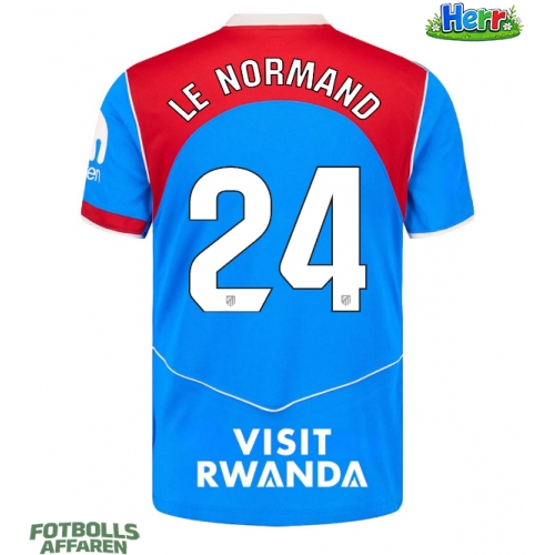 Atletico Madrid Robin Le Normand #24 Tredje Tröja 2025-26 Kortärmad